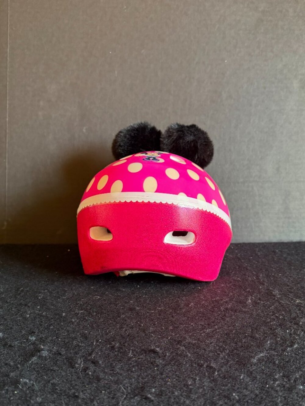 Bell Disney Minnie Mouse Pom-Pom Ears Toddler Bike Helmet - Picture 3 of 10